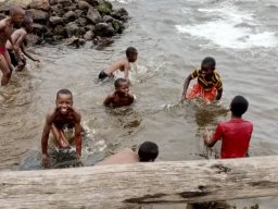 Prefects at Lake Nagugabo